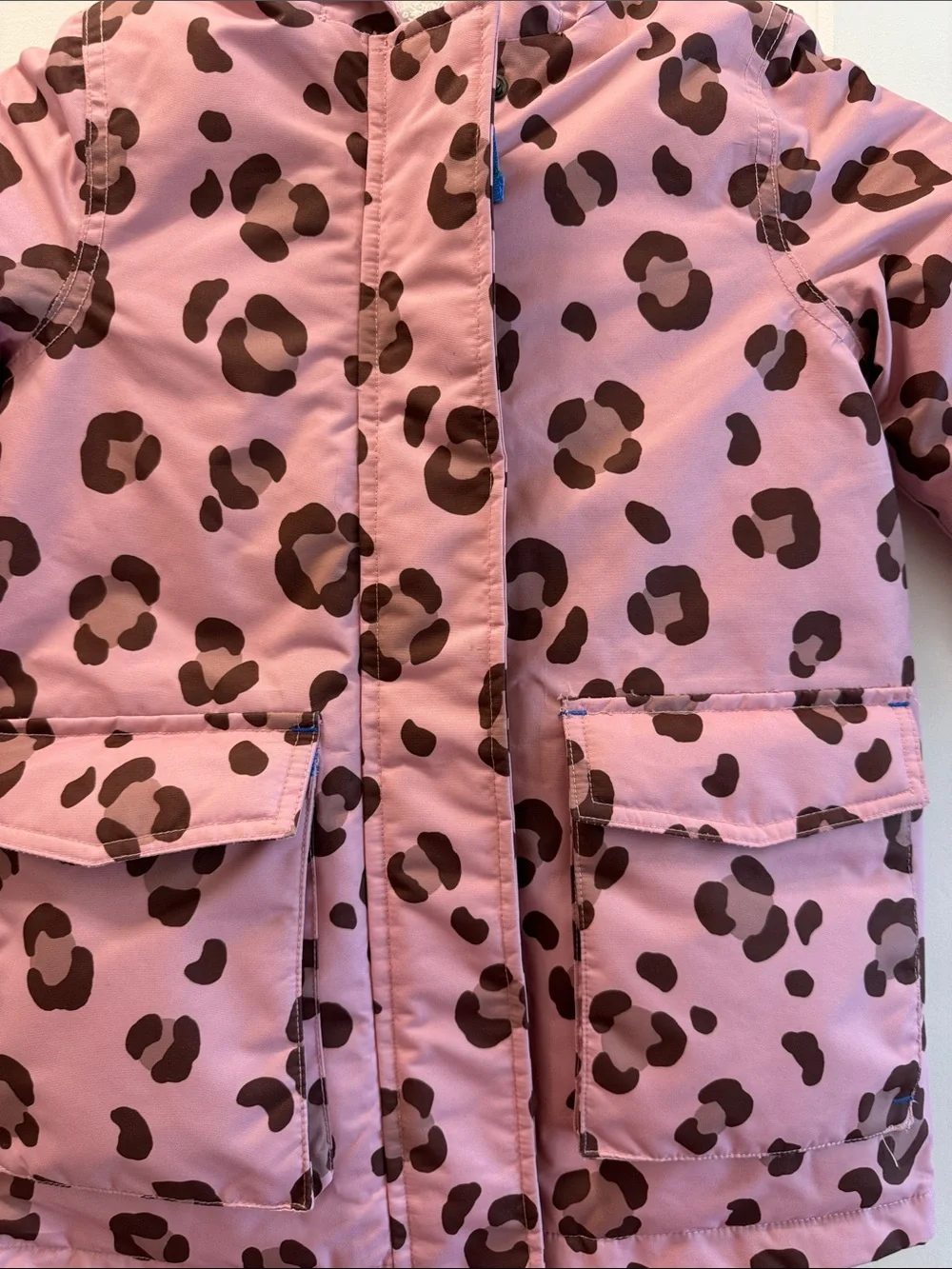 Mini Boden Girl printed Puffer Jacket